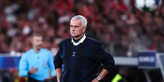 穆里尼奥连续第二年冲击欧冠正赛失败，已连续5年无缘欧冠